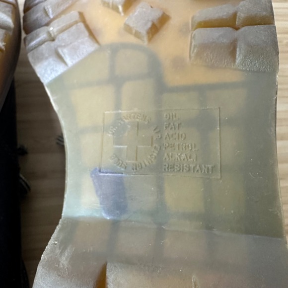 Dr. Martens 10940 Brown Leather Oxford Shoes Mens 9 Womens 10 Platform Lug Sole - Picture 8 of 9